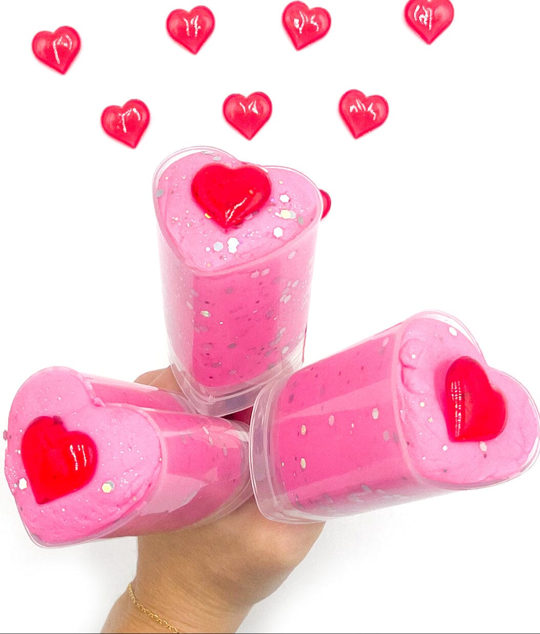 Valentine's Day Heart Push Pops Sensory Dough Young, Wild & Friedman 