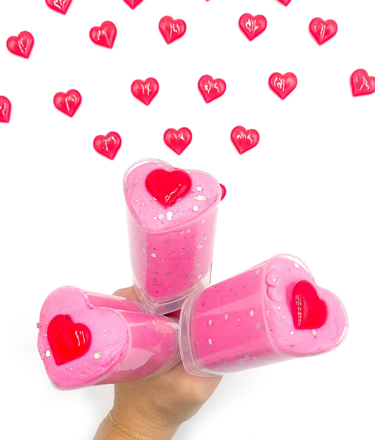 Valentine's Day Heart Push Pops Sensory Dough Young, Wild & Friedman 