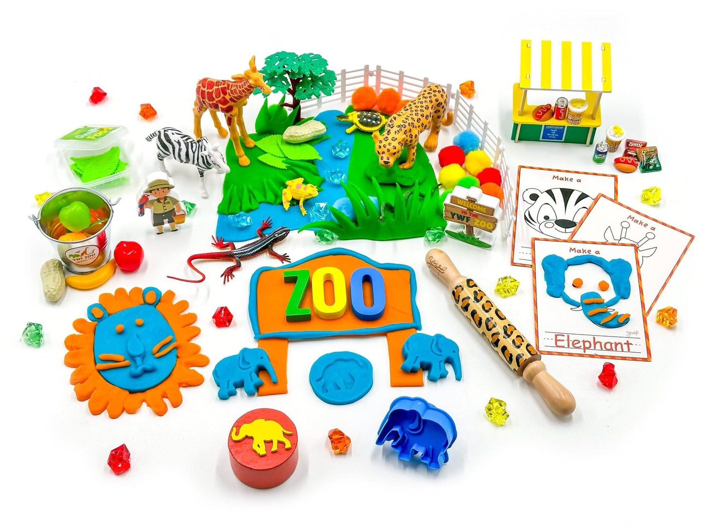 Zoo Keeper Kit Sensory Kit Young, Wild & Friedman 