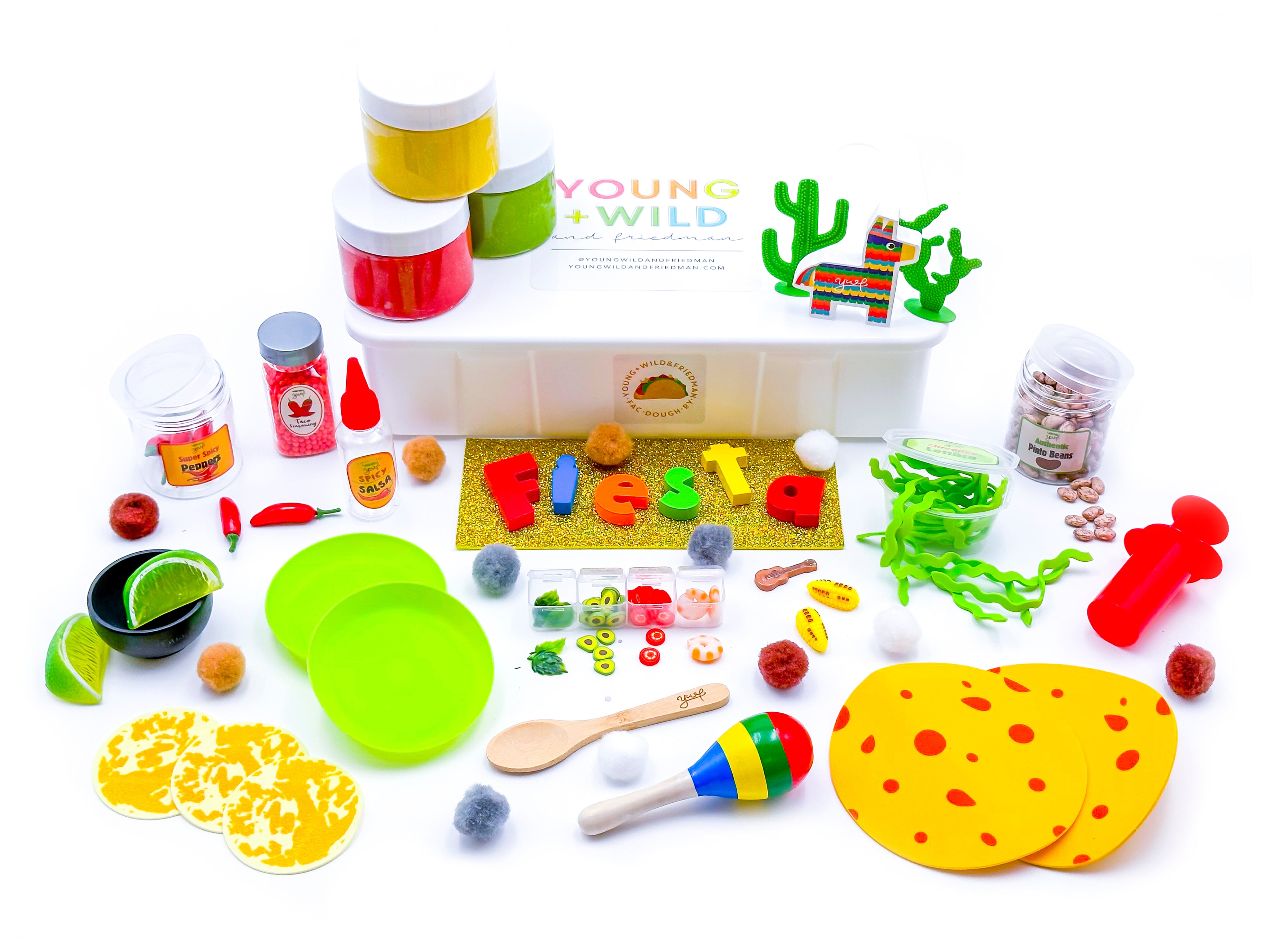 Fiesta Kit Sensory Kit Young, Wild & Friedman 