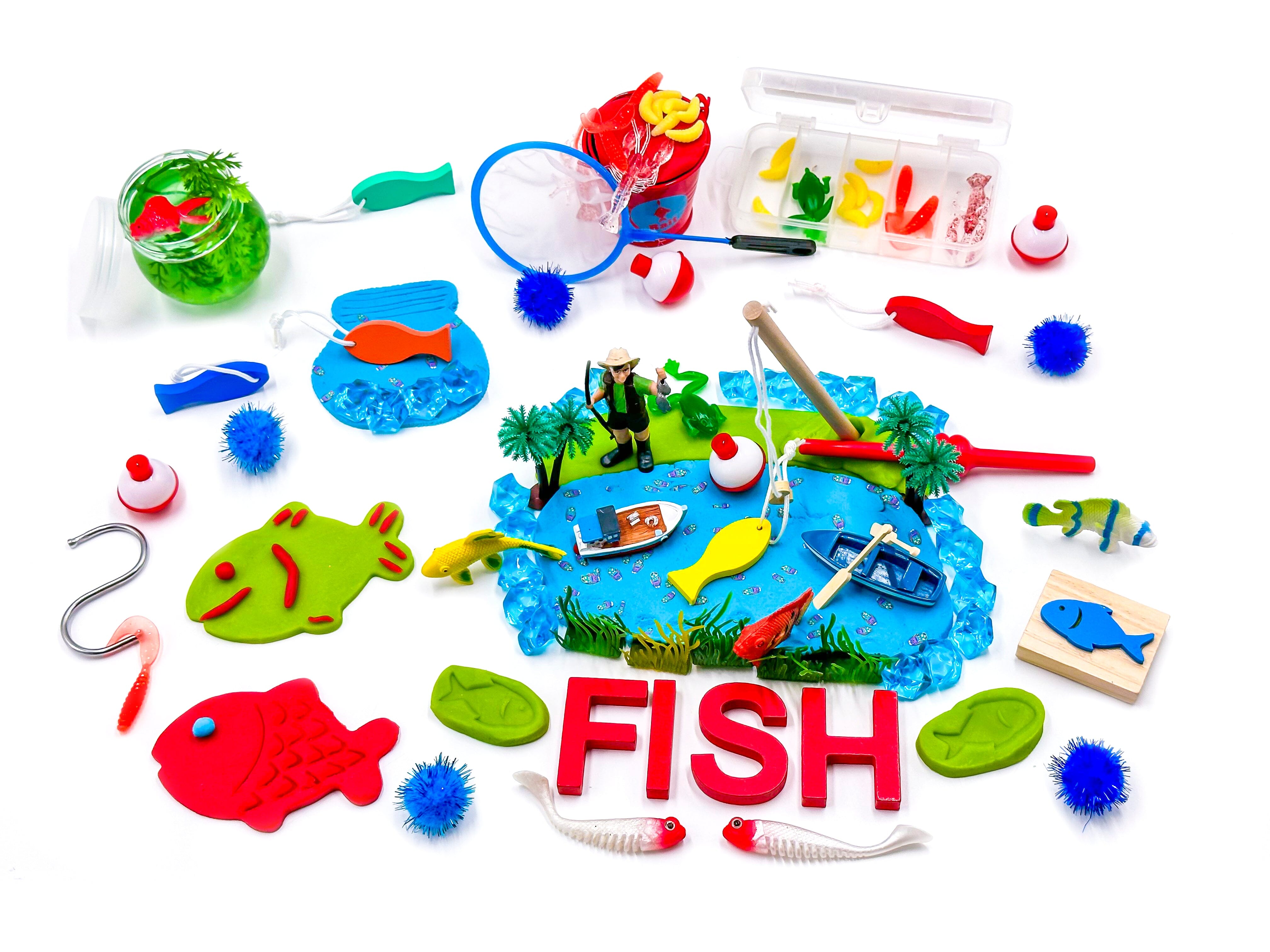 Fishing Kit Sensory Kit Young, Wild & Friedman 