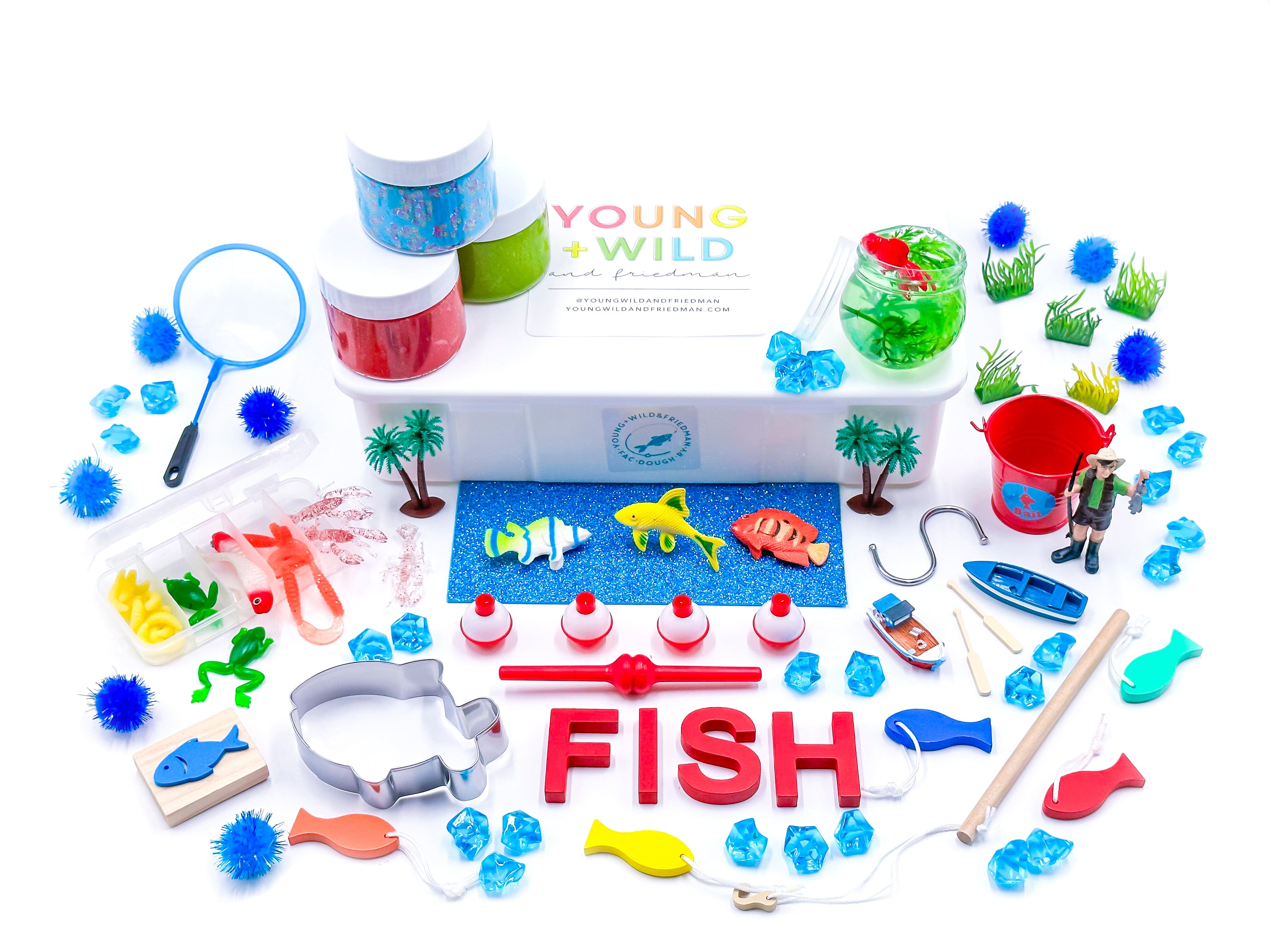 Fishing Kit Sensory Kit Young, Wild & Friedman 