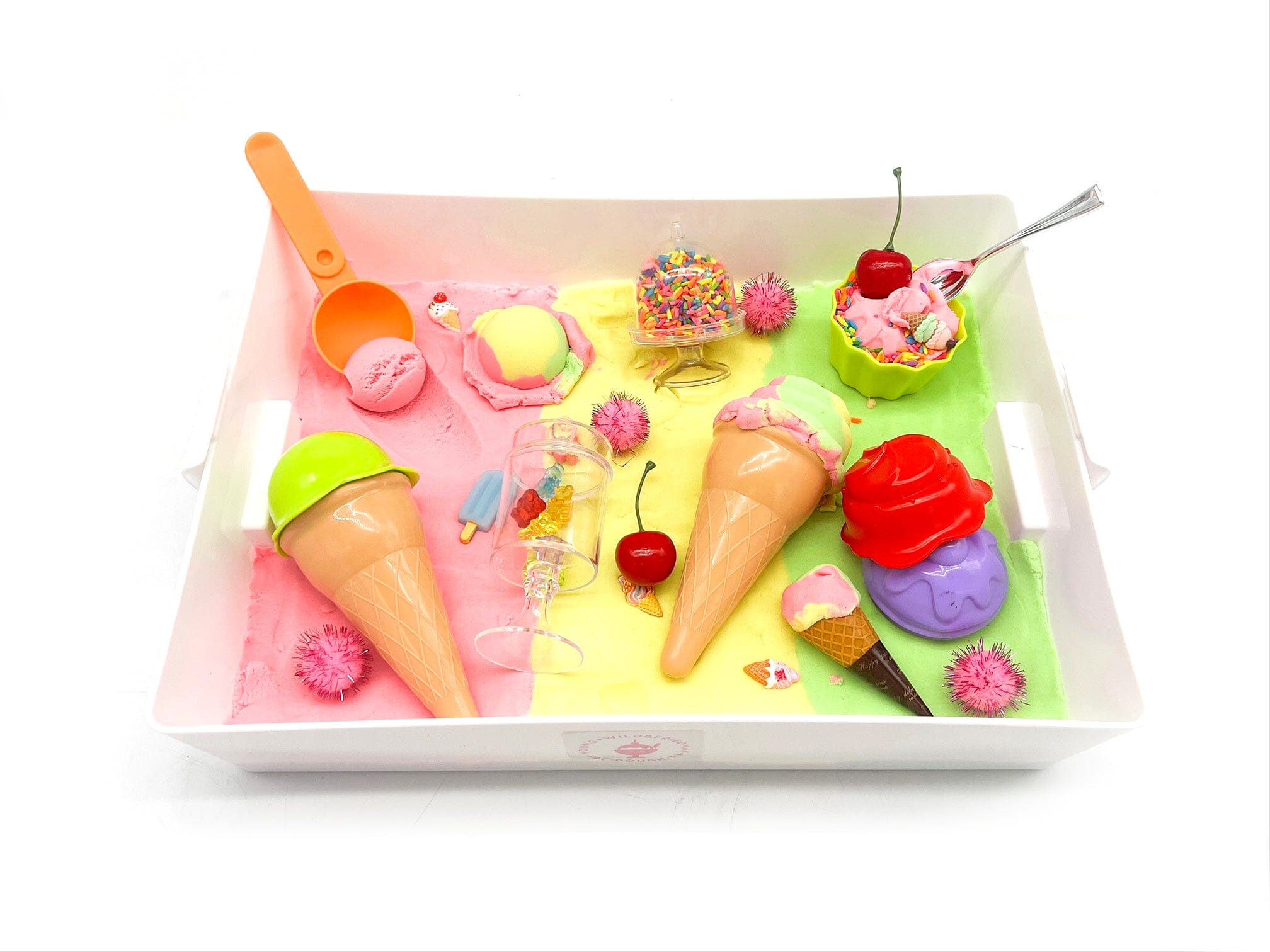 Ice Cream Sensory Bin Sensory Bin Young, Wild & Friedman 