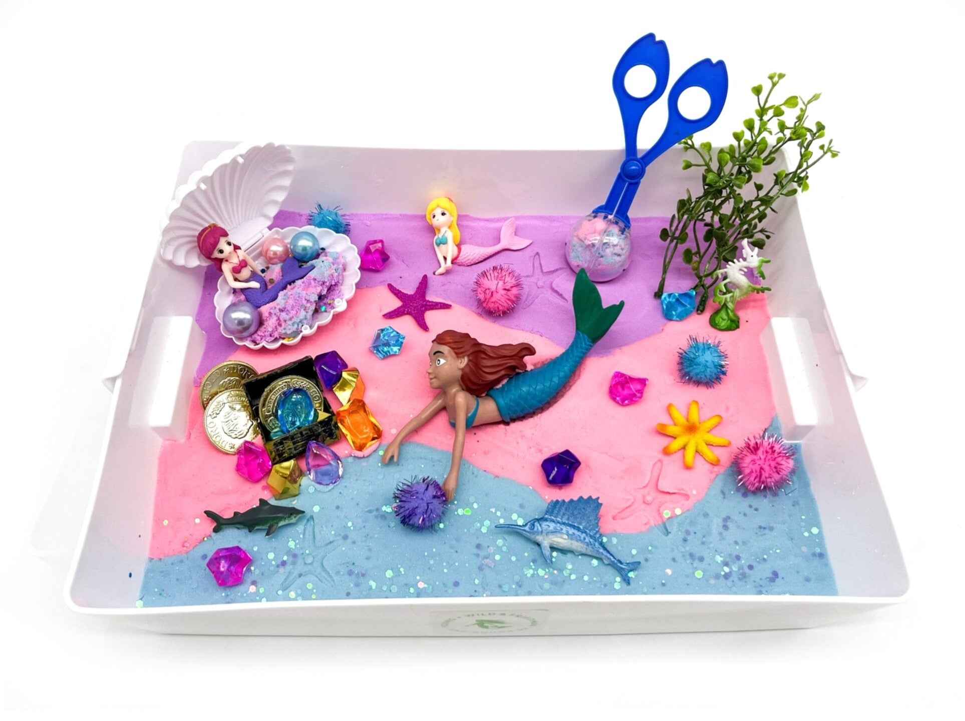 Kinetic sand hot sale underwater