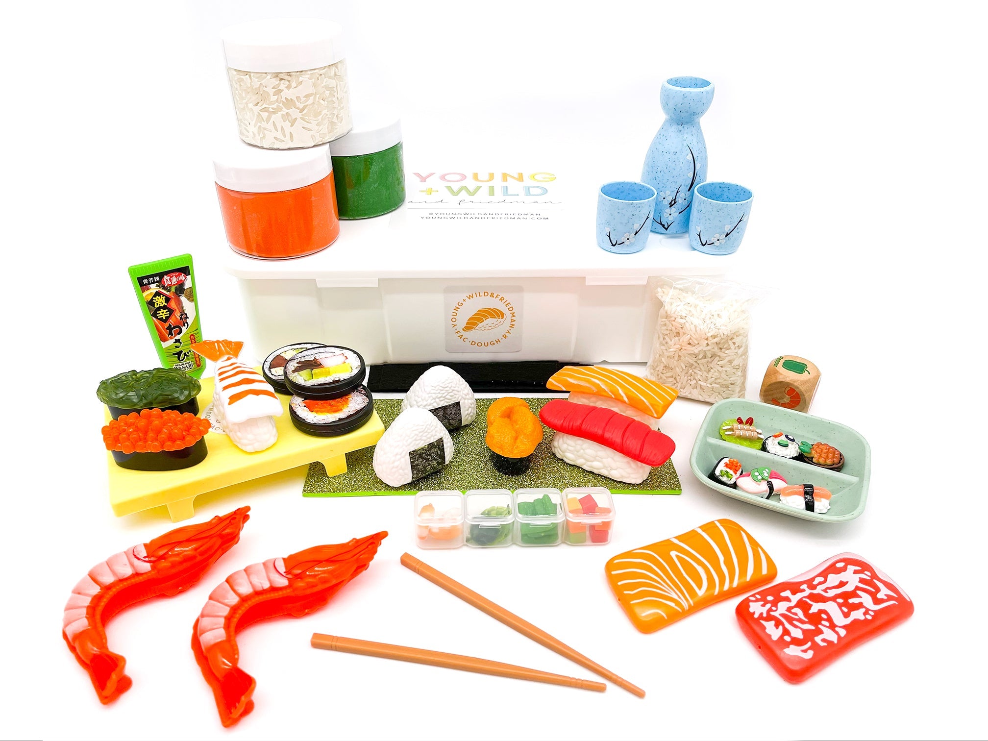 Sushi Kit Sensory Kit Young, Wild & Friedman 