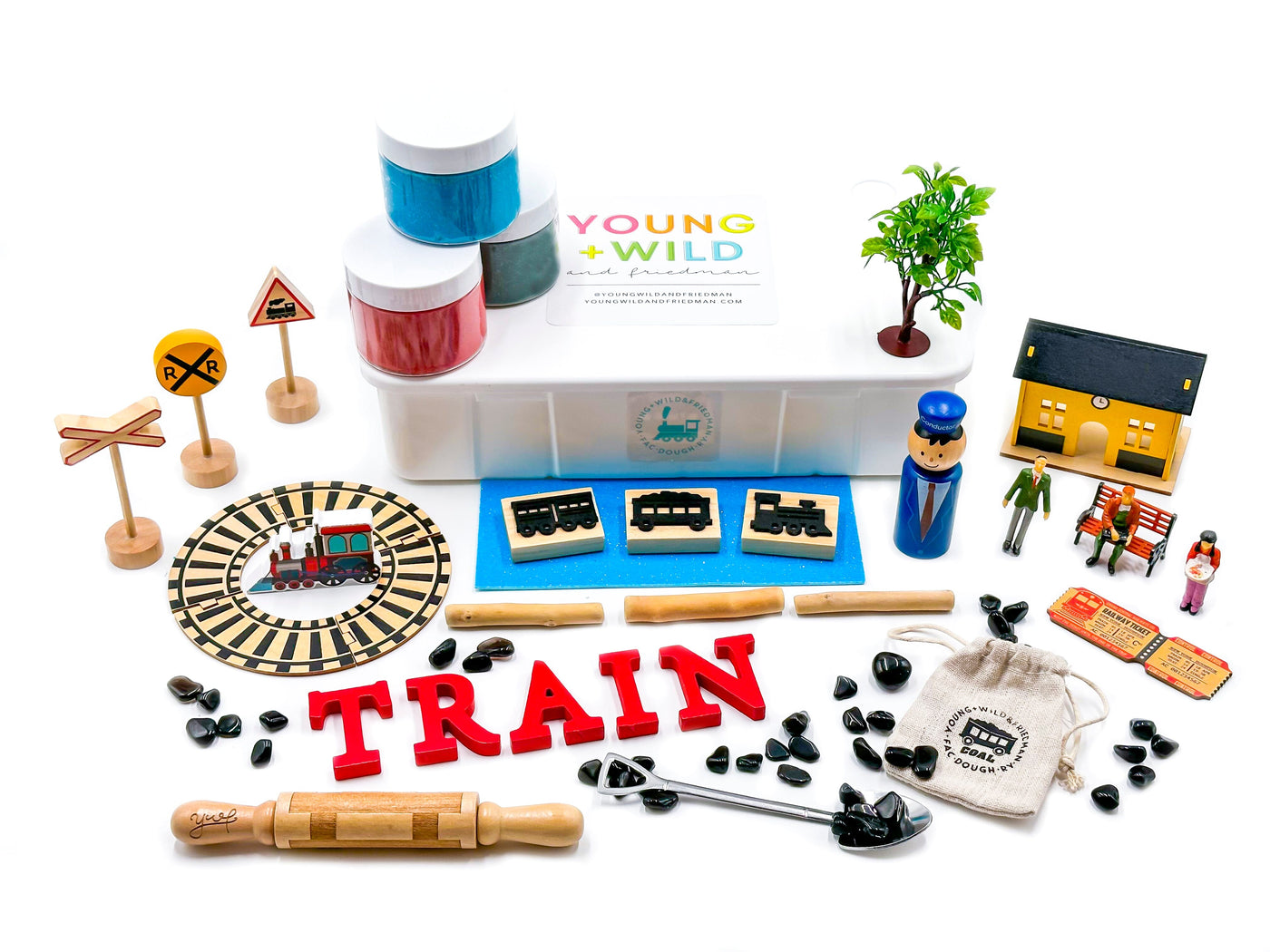 Train Kit Sensory Kit Young, Wild & Friedman 